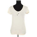 Tee-shirts sur Grenoble : T-shirt Armani jeans T-shirt &eacute;cru Beige