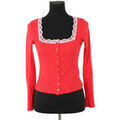Gilets sur Grenoble : Gilet Rouje T-shirt rouge