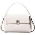 Sac &agrave; main Calvin Klein Jeans Emblem Hw Pebble Shoulder Bag 25 Blanc Grenoble