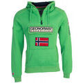 Pulls/Sweat sur Grenoble : Sweat-shirt Geographical Norway Sweat Gymclass - motif brod&eacute; Vert