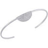 Bracelets Les Georgettes Jonc Les Cadettes Cumulables Ibiza argent&eacute; Blanc