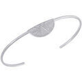 Bracelets Les Georgettes Jonc Les Cadettes Cumulables Ibiza argent&eacute; Blanc Grenoble