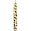 Collier Les Georgettes Pendentif Pure dor&eacute; 25mm Jaune