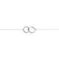 Bracelets sur Grenoble : Bracelets Les Georgettes Bracelet Les Cadettes argent&eacute; motifs g&eacute;om&eacute;triques Blanc