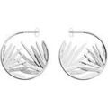 Boucles d'oreille sur Grenoble : Boucles oreilles Les Georgettes Cr&eacute;oles collection Cadettes croisette Blanc