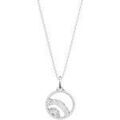Colliers sur Grenoble : Collier Les Georgettes Collier Nomade argent&eacute; 16mm Blanc