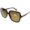 Lunettes sur Grenoble : Lunettes de soleil Polaroid Femme polaris&eacute;es PLD 6219/S marron &eacute;caille, verre brun Multicolore