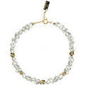 Bracelets sur Grenoble : Bracelets Les Georgettes Cha&icirc;ne de cheville Les Cadettes perles Jaune