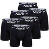 Cale&ccedil;ons Nike Homme Cale&ccedil;on Paquet de 6 Boxer Briefs, Dri-Fit Micro Noir