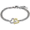 Bracelets sur Grenoble : Bracelets Lotus Bracelet style double coeur entrelac&eacute;s Multicolore