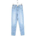 Jeans sur Grenoble : Jeans mom S&eacute;zane Jean slim en coton bleu Bleu