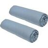 Draps Today Drap housse Essential lot de 2 couleur denim