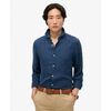 Chemise Superdry Chemise en lin &agrave; manches longues pour les vacances