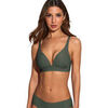 Triangles / Sans armatures Selmark Soutien-gorge triangle pr&eacute;form&eacute; sans armatures ONE Vert