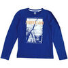 T-shirt enfant Timberland T-shirt - Bleu - 14 ans - Tr&egrave;s bon &eacute;tat Bleu