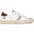 Baskets femme sur Grenoble : Baskets basses D.A.T.E. D-A-T-E-HL-SH-WD HILL LOW SHINY WHITE LEOPARD