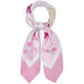 Echarpe Liu Jo Foulard &agrave; fleurs Rose