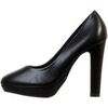 Chaussures escarpins Super Mode Escarpins &agrave; Talon LBS Noir