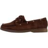 Chaussures bateau Super Mode Mocassin &agrave; Lacets LBS Marron