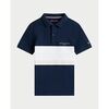 Polo enfant Tommy Hilfiger Polo gar&ccedil;on &agrave; blocs de couleur Bleu