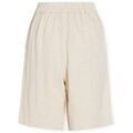 Short Vila Noos Prisilla Shorts - Super Light Natural Melange