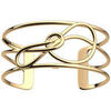 Bracelets Les Georgettes Manchette Ariane laiton dor&eacute; 25 mm Jaune