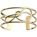 Bracelets sur Grenoble : Bracelets Les Georgettes Manchette Ariane laiton dor&eacute; 25 mm Jaune