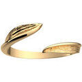 Bague Les Georgettes Jonc Garance laiton dor&eacute; Jaune Grenoble