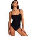 Maillots de bain sur Grenoble : Maillots de bain Selmark Maillot de bain une pi&egrave;ce pr&eacute;form&eacute; sans armatures SOLSTICE Noir