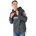 Vestes sur Grenoble : Veste Geographical Norway Veste pour homme Boogee - r&eacute;sille - capuche Gris