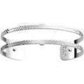 Bracelets sur Grenoble : Bracelets Les Georgettes Manchette Pure argent&eacute;e 14mm Blanc
