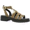 Sandales Les Tropeziennes par M.Belarbi Nu pieds cuir velours