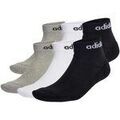 Chaussettes sur Grenoble : Chaussettes adidas unisexe Chaussettes Paquet de 6 Linear Cushioned Ankle
