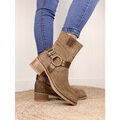 Bottines Mkd - Bottines CALIA Taupe Grenoble