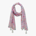 Echarpe Lollipops Foulard rectangulaire rose Polona