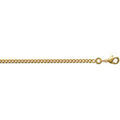 Collier Brillaxis Cha&icirc;ne maille gourmette 60 cm plaqu&eacute; or Jaune Grenoble