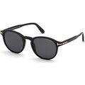 Lunettes sur Grenoble : Lunettes de soleil Tom Ford FT0834 DANTE Lunettes de soleil, Noir/Fum&eacute;e, 52 mm Noir