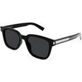 Lunettes sur Grenoble : Lunettes de soleil Saint Laurent SL 711 Lunettes de soleil, Noir/Noir, 52 mm