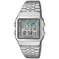 Montre Casio A500WA7 Argent&eacute;