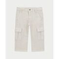 Pantalons enfants sur Grenoble : Pantalon enfant Guess Pantalon gar&ccedil;on avec poches cargo Blanc