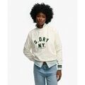 Sweat-shirt Superdry Sweat &agrave; col rond avec appliqu&eacute; Country Club