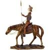 Statuettes et figurines Signes Grimalt Don Quichotte &Agrave; Cheval Dor&eacute; Unique. . Maison & D&eacute;co > Statuettes et figurines.