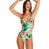 Maillots de bain Selmark Maillot de bain une pi&egrave;ce triangle pr&eacute;form&eacute; OASIS Noir