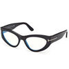 Lunettes de soleil Tom Ford FT6134-B Cadres Optiques, Noir, 55 mm