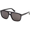 Lunettes de soleil Tom Ford FT1338-N BRIANNA-02 Lunettes de soleil, Noir/Fum&eacute;e, 58 mm Noir