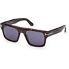 Lunettes de soleil Tom Ford FT1337 CYRUS-02 Lunettes de soleil, Havana/Bleu, 53 mm