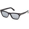 Lunettes de soleil Tom Ford FT1362 PENN-02 Lunettes de soleil, Noir/Fum&eacute;e, 53 mm Noir