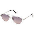 Lunettes sur Grenoble : Lunettes de soleil Tom Ford FT1356 ASTOR-02 Lunettes de soleil, Palladium/Fum&eacute;e, 55 mm