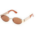 Lunettes sur Grenoble : Lunettes de soleil Guess GU00262 Lunettes de soleil, Or/Marron, 50 mm Dor&eacute;