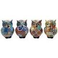 D&eacute;coration sur Grenoble : Statuettes et figurines Signes Grimalt Owl 4U Multicolore Unique. . Maison & D&eacute;co > Statuettes et figurines.